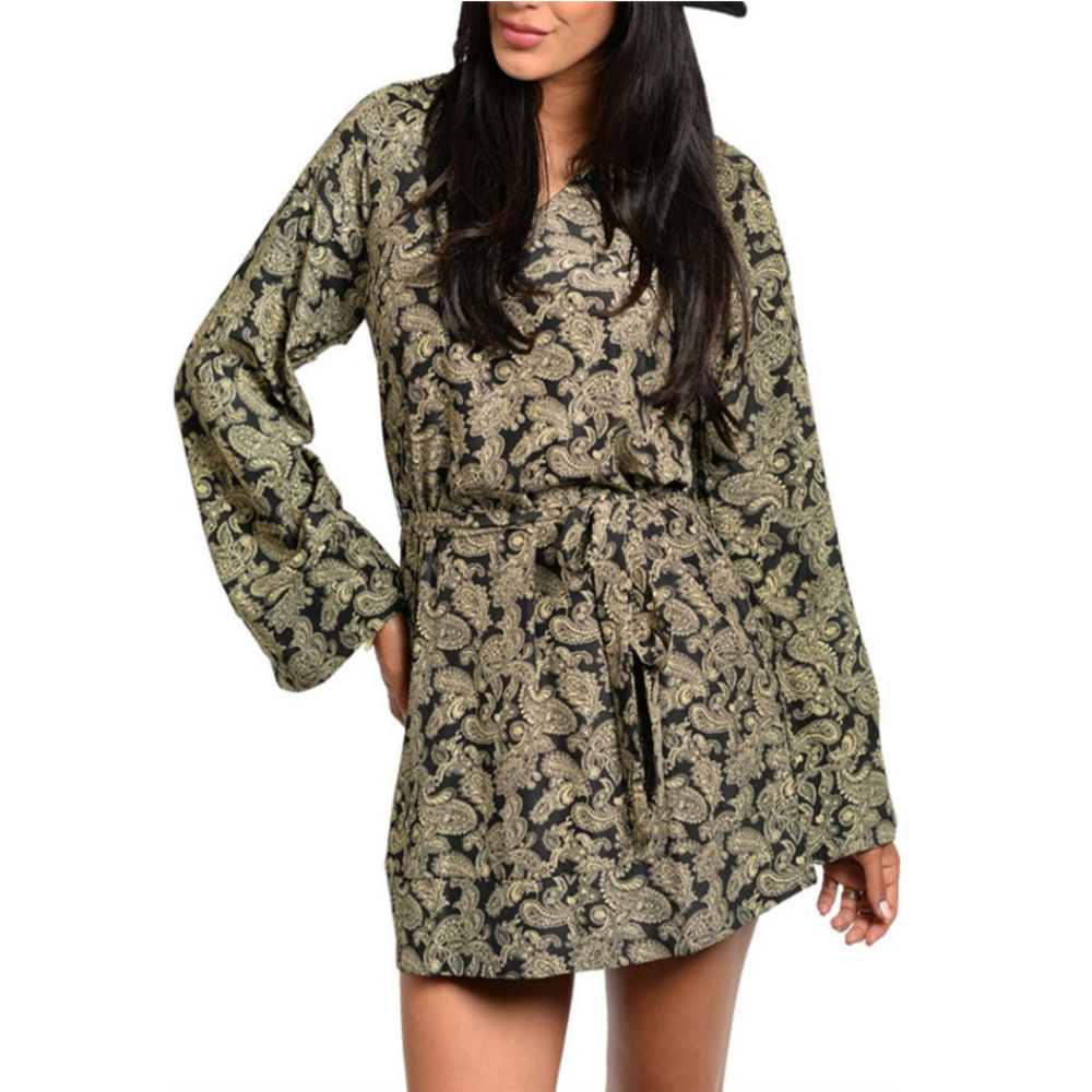 🆕 Bell Paisley Print Dress